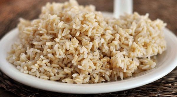 Arroz Integral no Prato