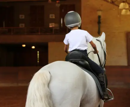 Criança Andando de Cavalo 