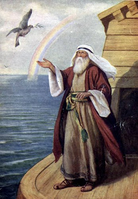 Ilustração do Personagem Bíblico Noé