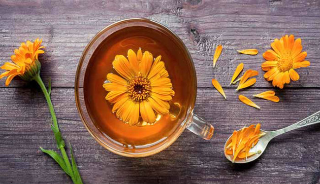 Chá de Calêndula Emagrece, Para Acne, Para Bebe e Cicatrizante