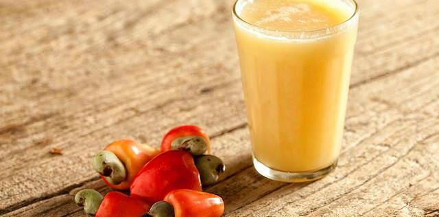 Suco de Caju no Copo