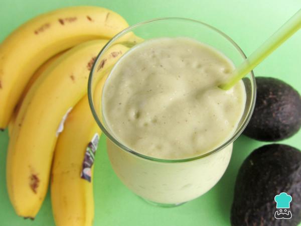 Vitamina Vegana Com Abacate E Banana