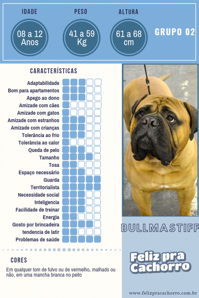 Características Do Bullmastiff