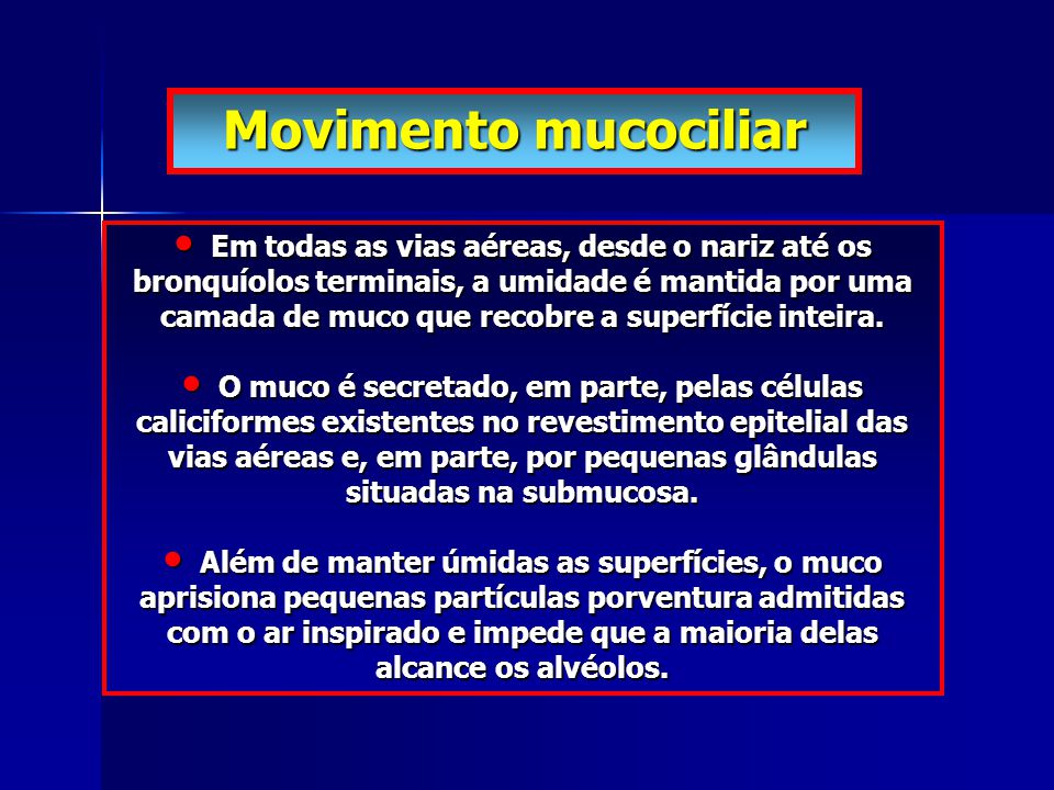 Mucociliar 