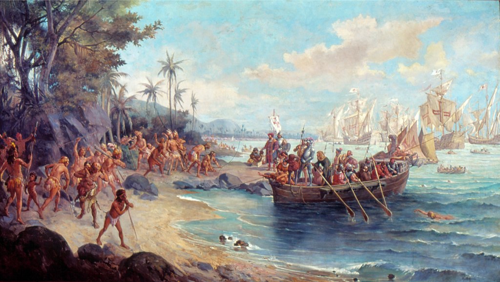 Portugueses Chegando no Brasil