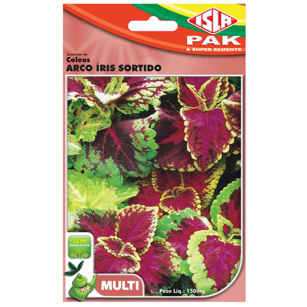 Sementes de Couve Arco-Íris Ornamental