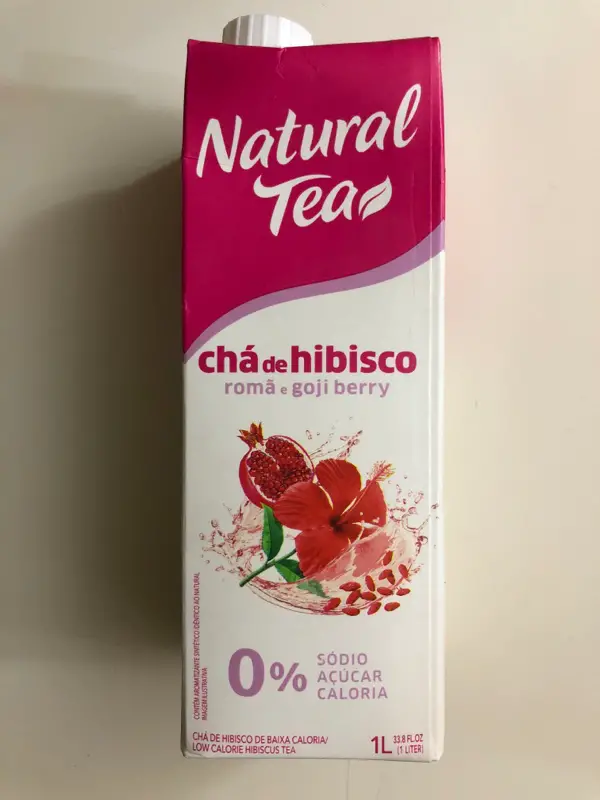 Chá de Hibisco de Caixinha 