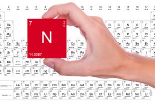 Ilustração do Elemento Químico Nitrogênio
