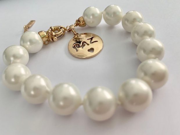 Pulseira Perolas Shell