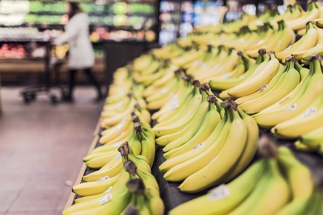 Bananas no Supermercado 