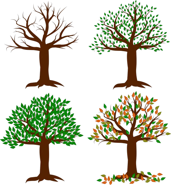 Ilustração de Árvores