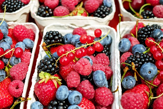 Seleção de Amora e Frutas Vermelhas