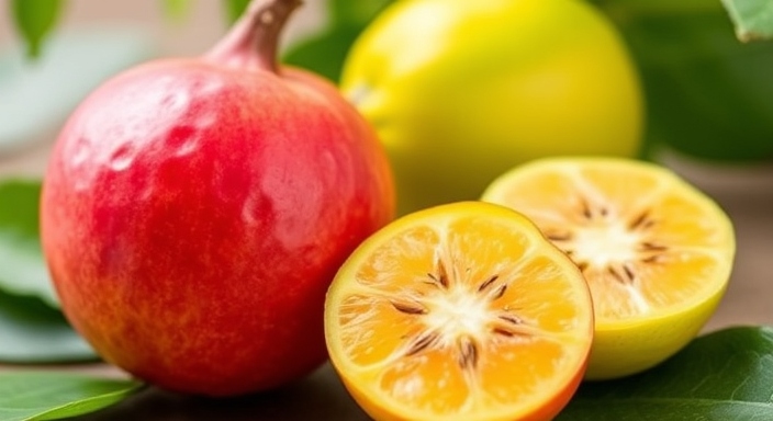 Seriguela: A Fruta Tropical com Benefícios para o Sistema Digestivo e Imunológico