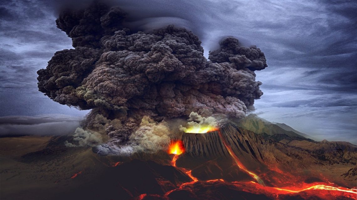 O impacto das erupções vulcânicas no clima global