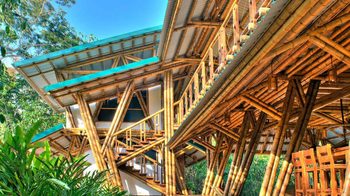 Como o bambu pode ser utilizado para construções sustentáveis?