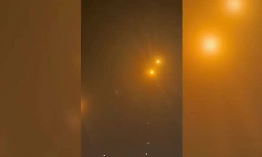 Mortandade de vida selvagem por incêndios provocados por mísseis