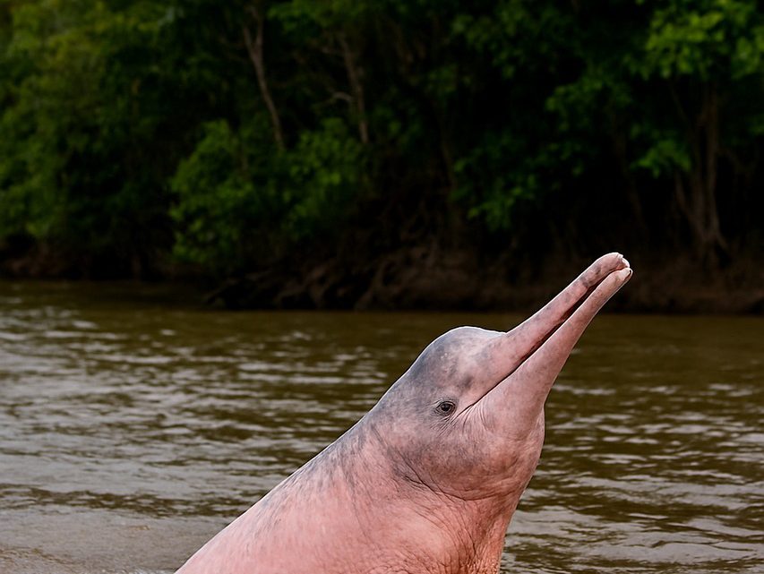 Boto-cor-de-rosa: o guardião rosado da Amazônia e os perigos da seca extrema