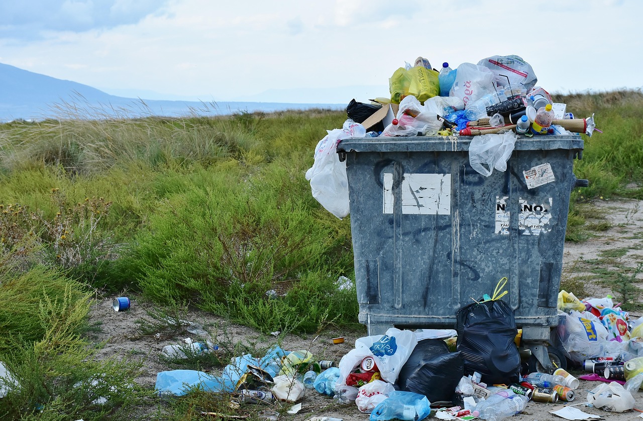 Resíduos plásticos descartados no ambiente, fonte de microplásticos secundários